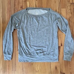 Nike Dri-FIT Boat Neck Long Sleeve Top – Size Medium